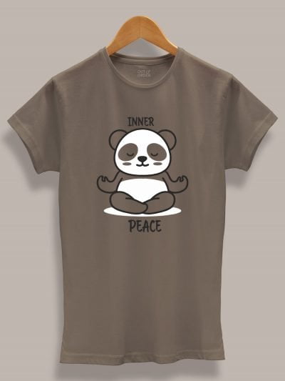 women's panda inner peace t-shirt