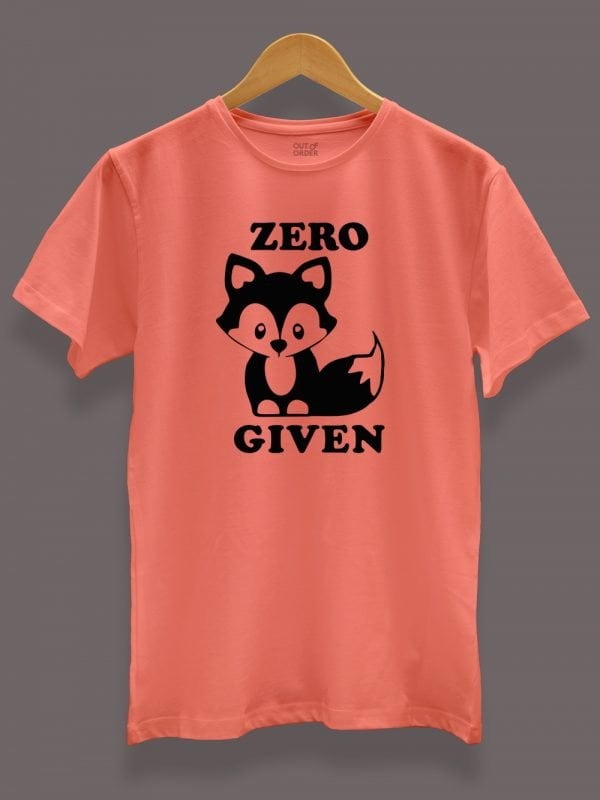 Zero Fox Given T-shirt 1