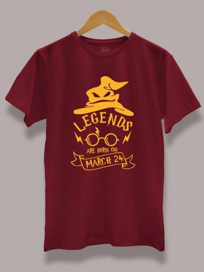 Buy Harry Potter Birthday T-shirt for Boys Displayed on a hanger