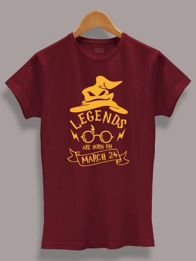 Buy Harry Potter Birthday T-shirt for Girls Displayed on a hanger