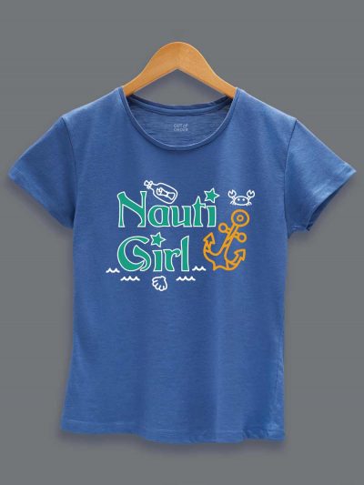 Nauti Girl Bad Buoy Couples T-shirt for women