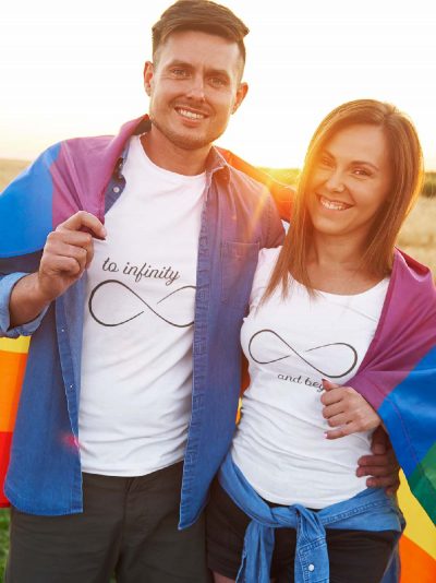 To Infinity and Beyond T-shirt for Couples available for sale